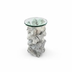 Flint side table